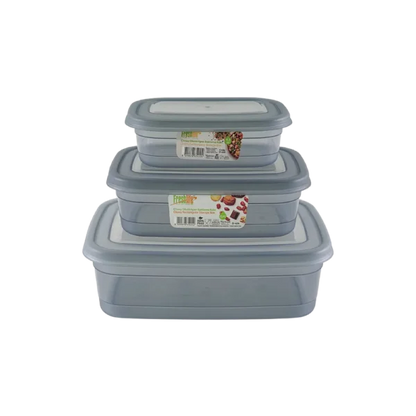 Fshlf Classy Rect Stor Container Set 3pc