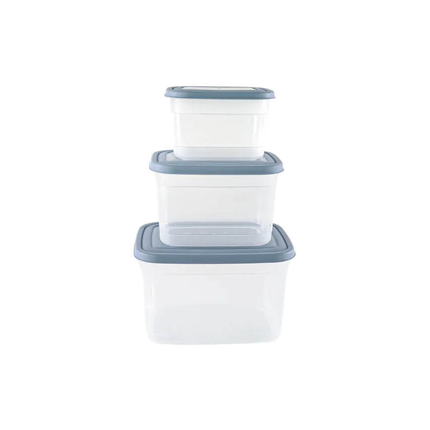 Classy Recti Stor Container Set 3pc