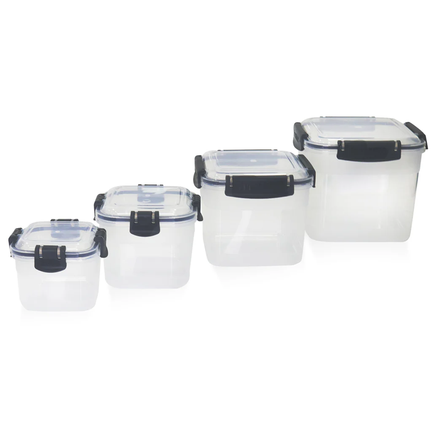 Fshlf Classy Sqr Stor Container 4pc Set