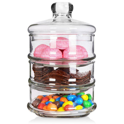 EH Storage Pot Glass 4pc Set