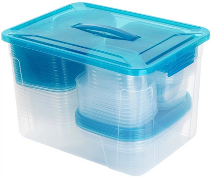 Storage Boxes Set Pp 100pc