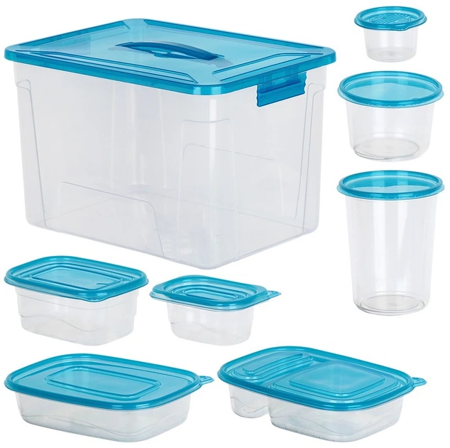 Storage Boxes Set Pp 100pc