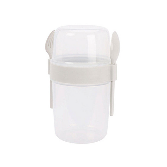 Salad Cup wCutlery 4asst
