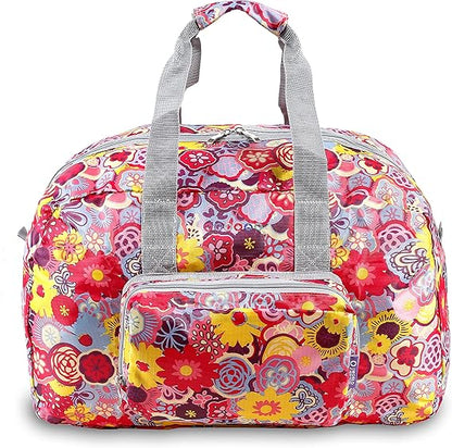 JW Buena Fld Duffle Poppy Pansy