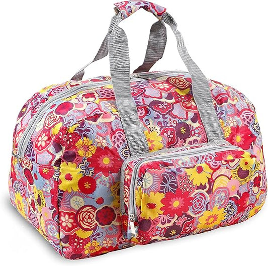 JW Buena Fld Duffle Poppy Pansy