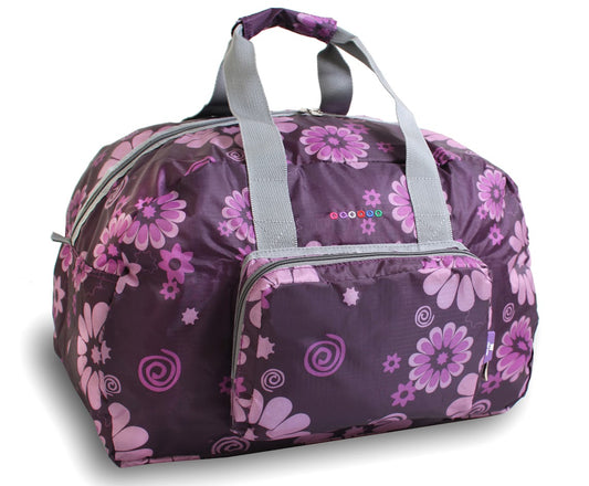 JW Buena Fld Duffle Purple Flower