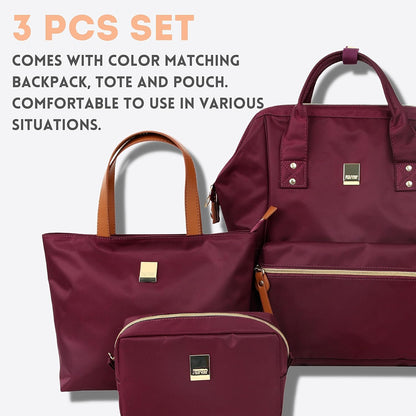 JW Posy 3pc Collection Wine