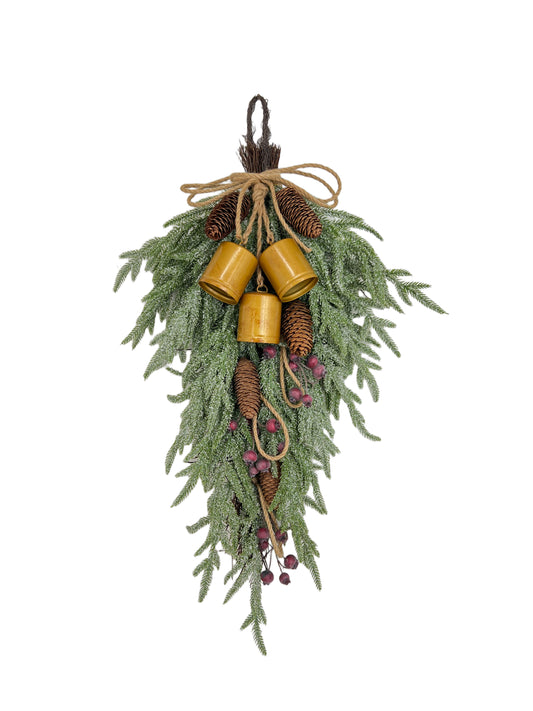 Swag 28in Acorn Berries Bells