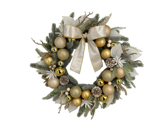 Wreath 24in Frst Balls Bow