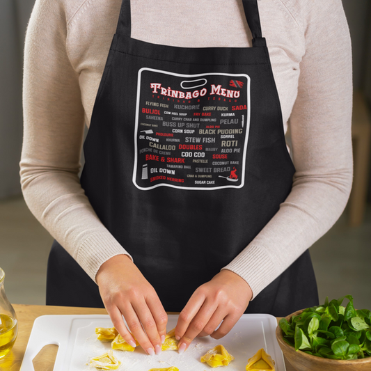 IB Trinbago Menu Apron 3Asst Col