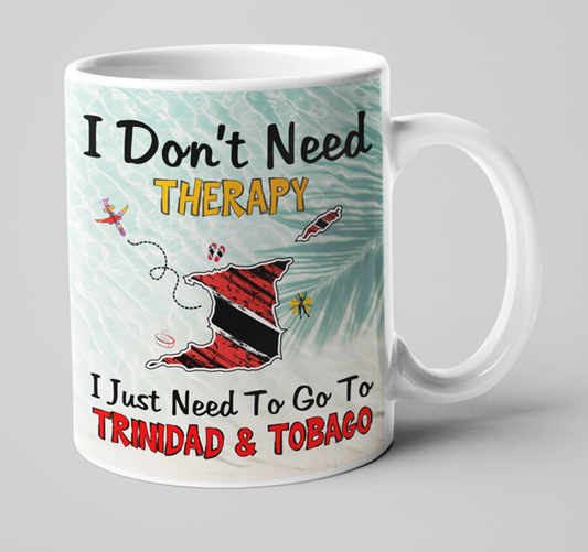 IB I Don't Need Theraphy Mug Wht 11oz