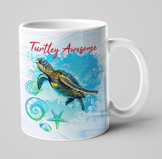 IB Turtley Awesome Mug White 11oz