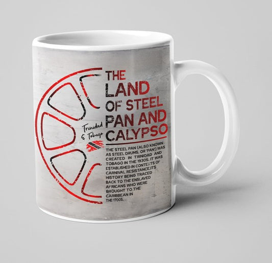IB History of Steel Pan Mug White 15oz