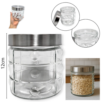 Glass Canister Jar 871ml