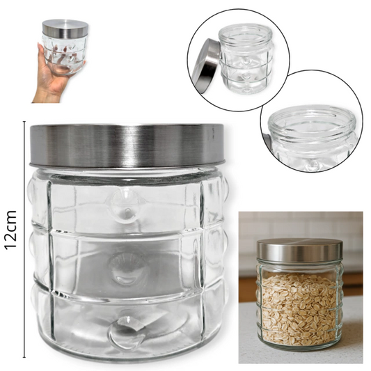 Glass Canister Jar 871ml