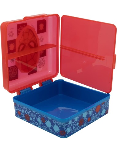 Spiderman Mlt Comp Sandwich Bx