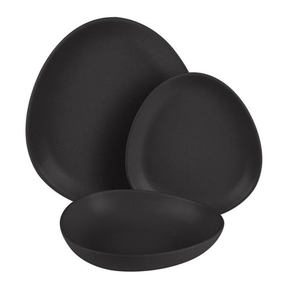 BH Dinnerware 18pc Matte Black