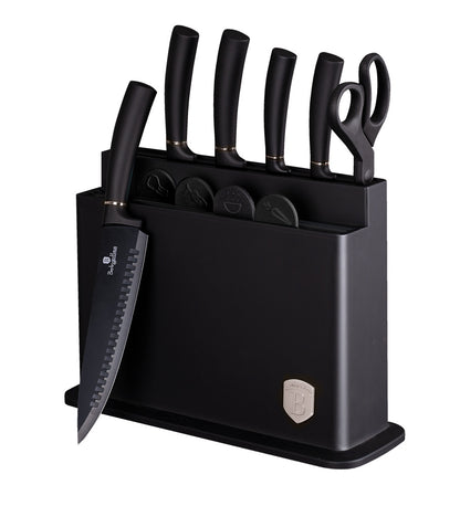 Knife 11pc Stnd CB Blk