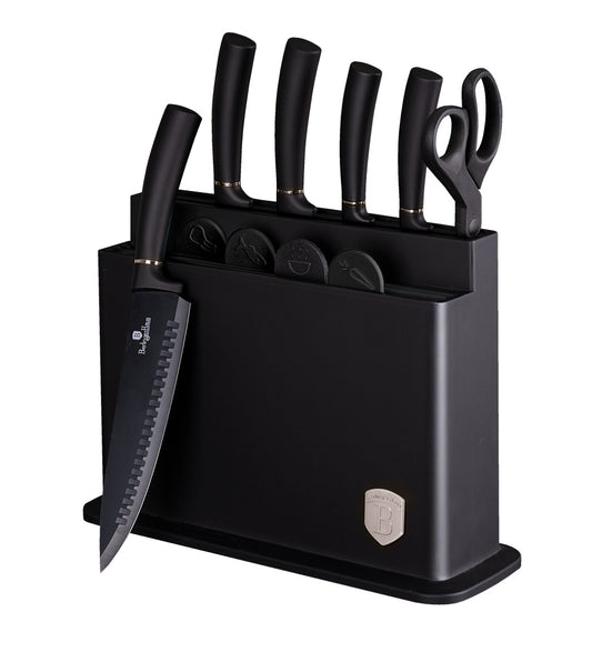 Knife 11pc Stnd CB Blk