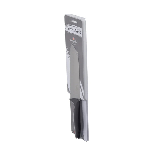 Santoku Knife 17.5c Blk Mt