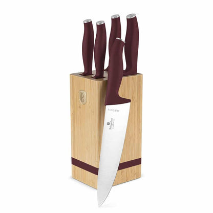 Knife 6pc Bmb Stnd Leonardo