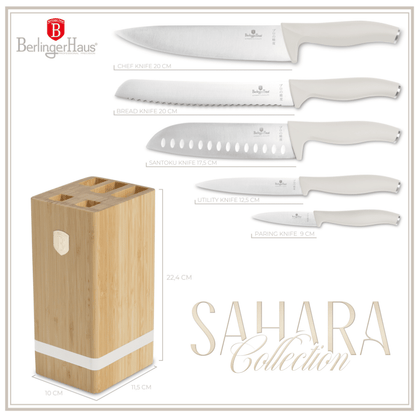 Sahara Bmb Knife Stnd 6pc