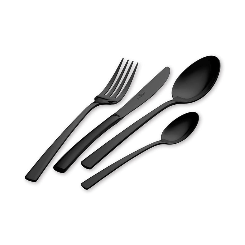 Cutlery Set 24pc Mirror Blk
