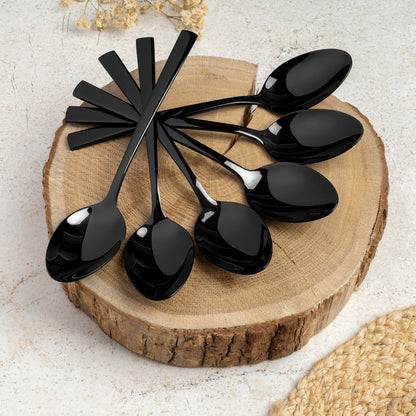 Cutlery Set 24pc Mirror Blk