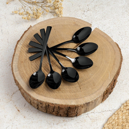 Cutlery Set 24pc Mirror Blk