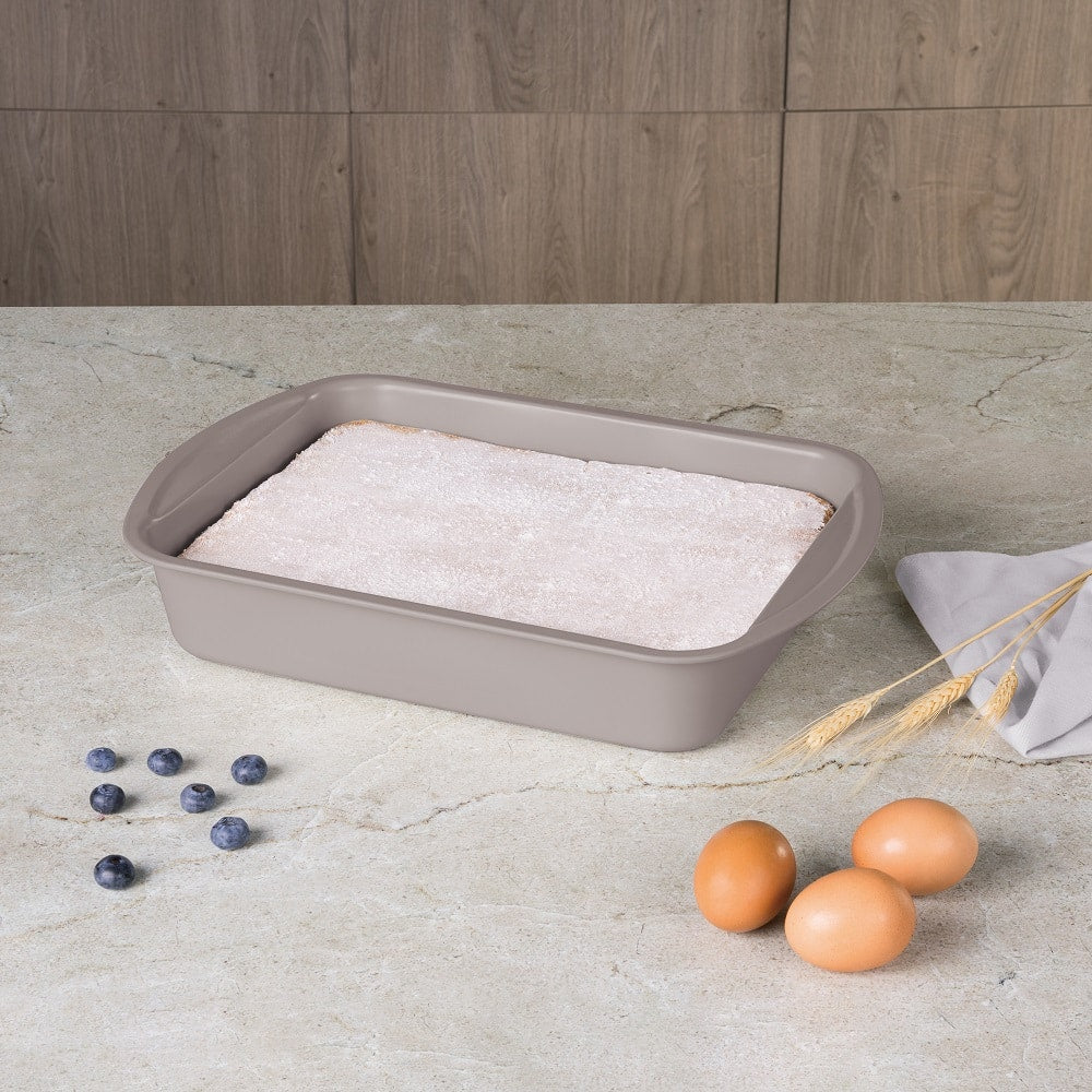 BH Roaster Oblng 40X28.5 Taupe
