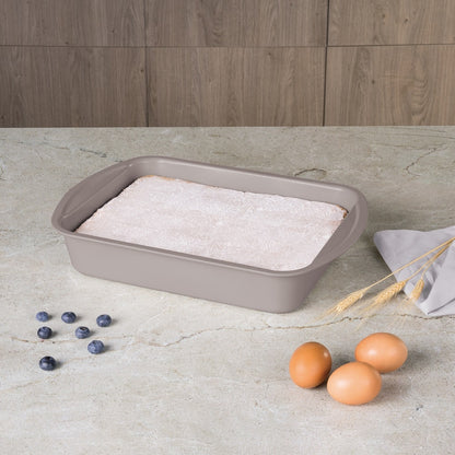 BH Roaster Oblng 40X28.5 Taupe