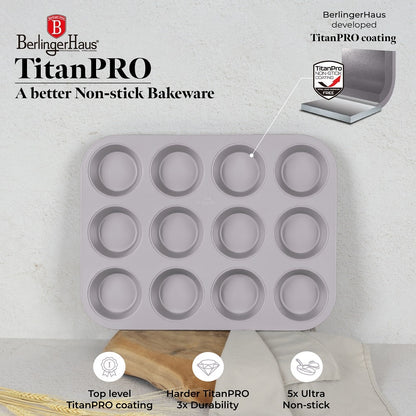 BH Muffin Pan 12pcs Taupe
