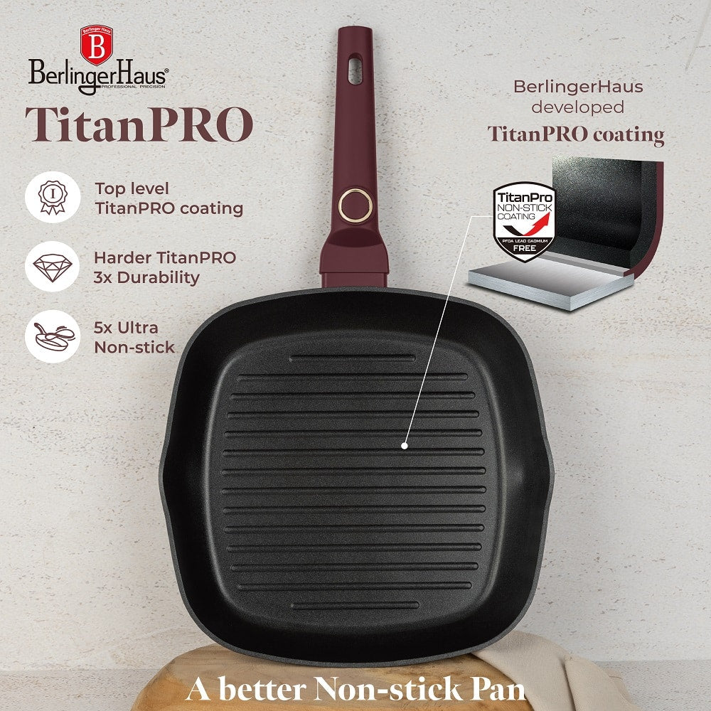 BH Grill Pan 28cm Leonardo