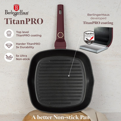 BH Grill Pan 28cm Leonardo