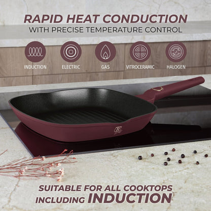 BH Grill Pan 28cm Leonardo