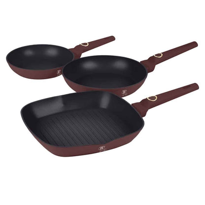 BH Frypan Set 3pc Leonardo