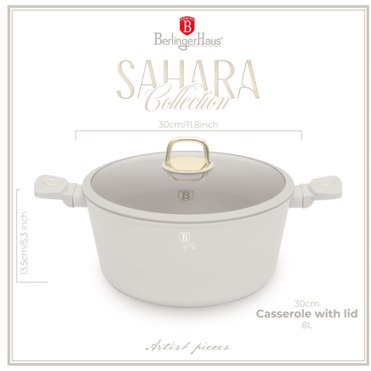 BH Casserole wLid 30cm Sahara