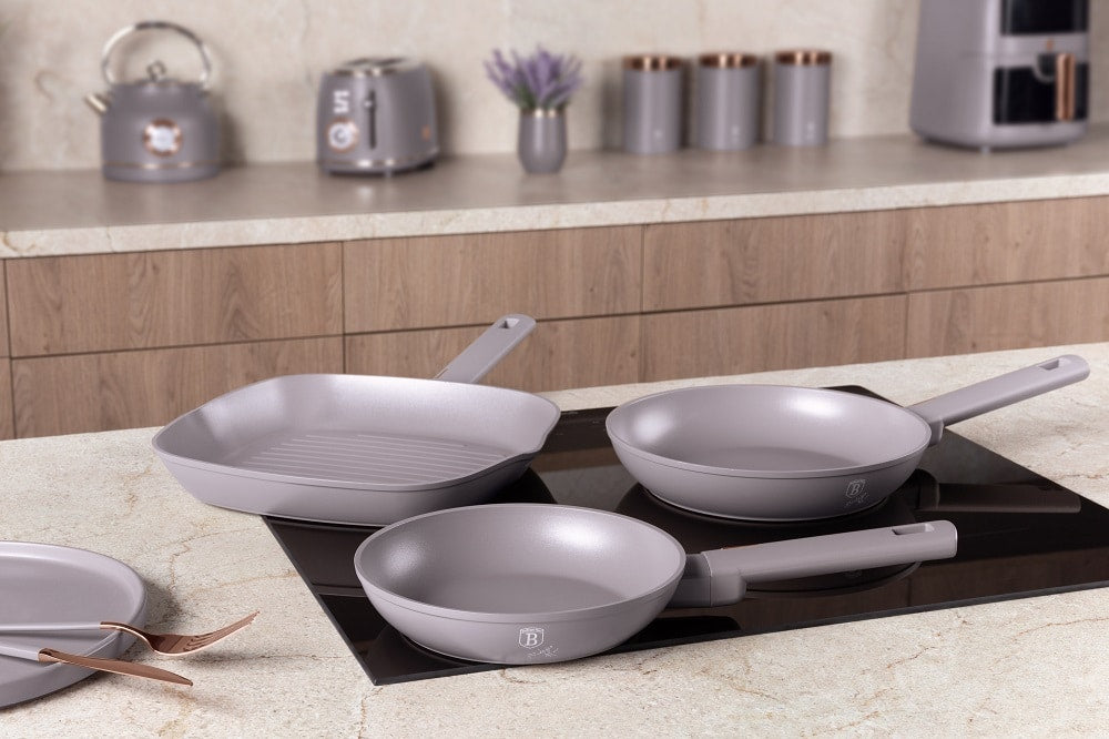 BH Frypan Set 3pc Taupe