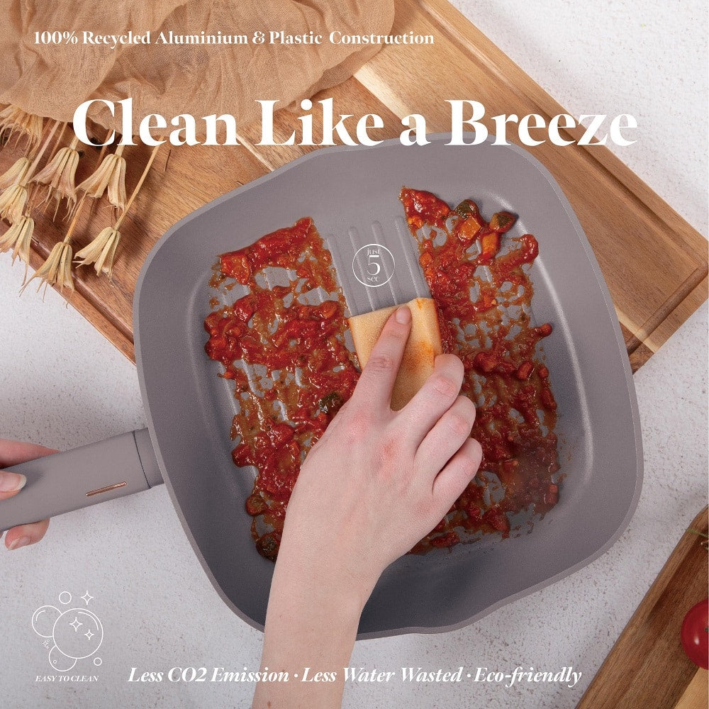 BH Frypan Set 3pc Taupe