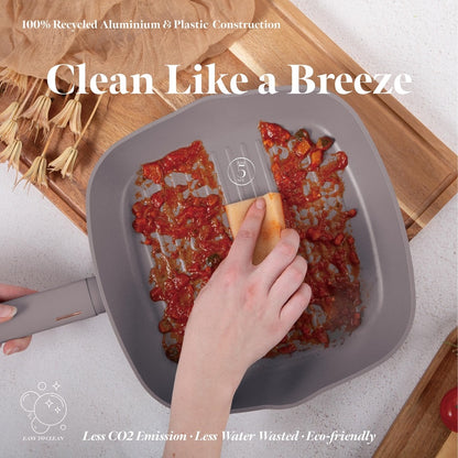 BH Frypan Set 3pc Taupe