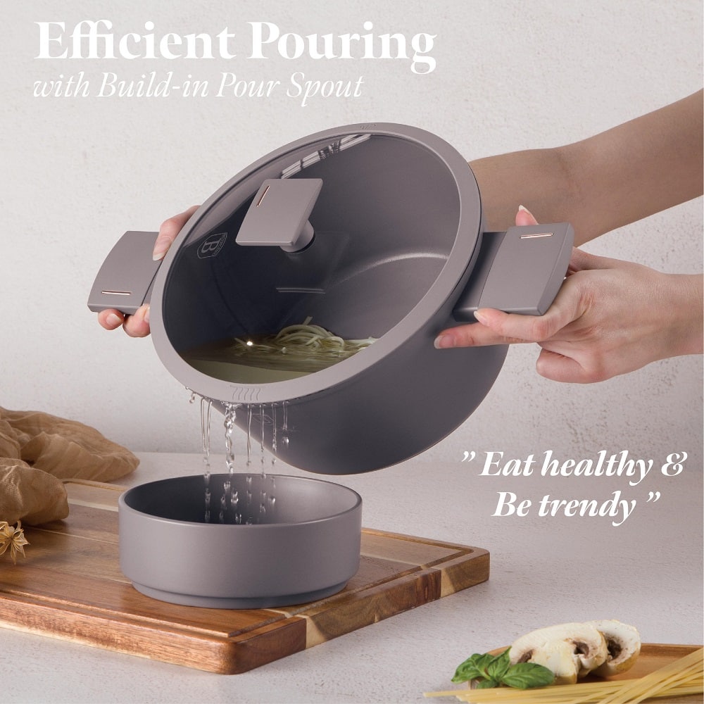 BH Cookware Set 15pc Taupe