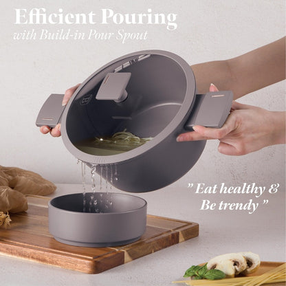 BH Cookware Set 15pc Taupe