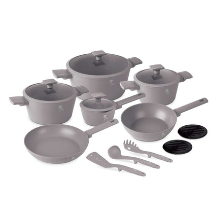 BH Cookware Set 15pc Taupe
