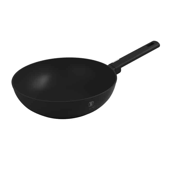 BH Wok 28cm Matte Black