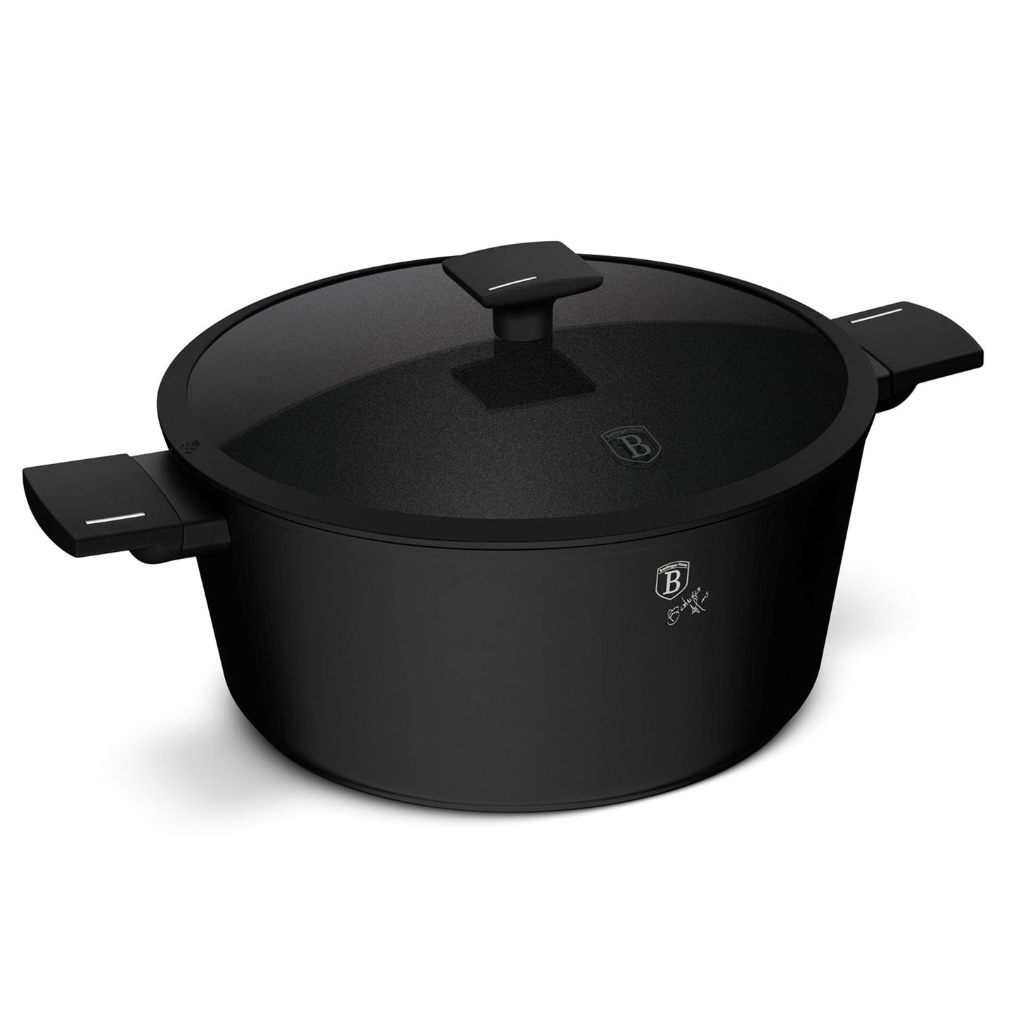 BH Casserole w Lid 30cm Mt Blk