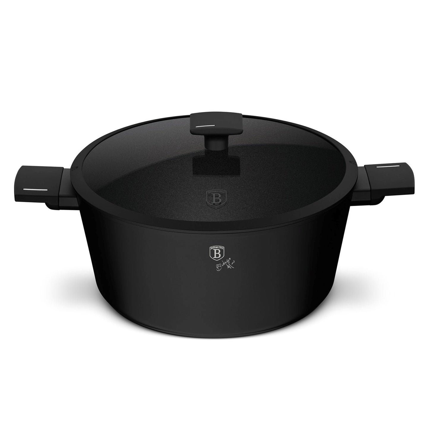 BH Casserole w Lid 30cm Mt Blk