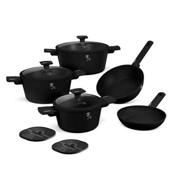 BH Cookware 10pc Matte Black