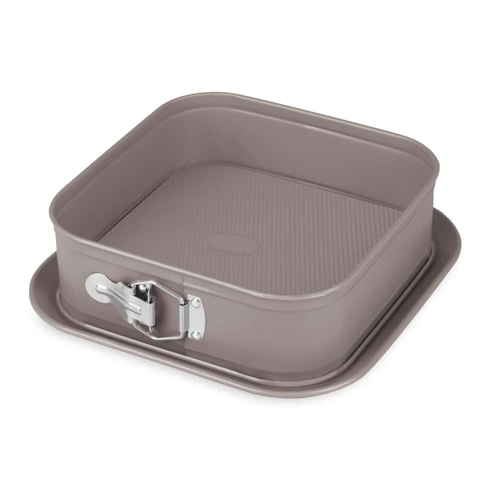 BH Springform Sq 28X28cm Taupe