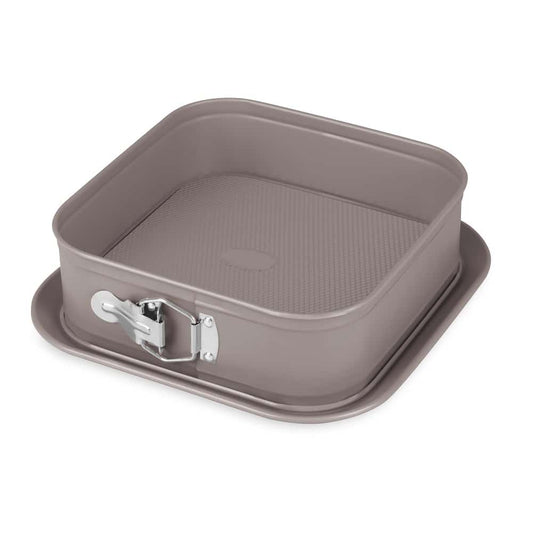 BH Springform Sq 28X28cm Taupe