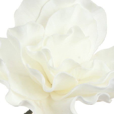 HB Foam Flower Pick White